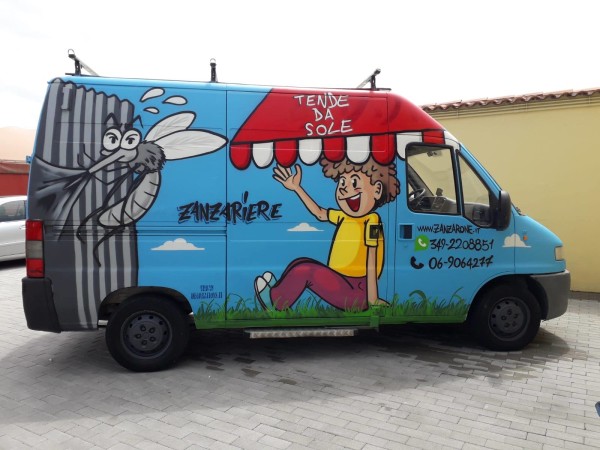 decorazione automezzo
